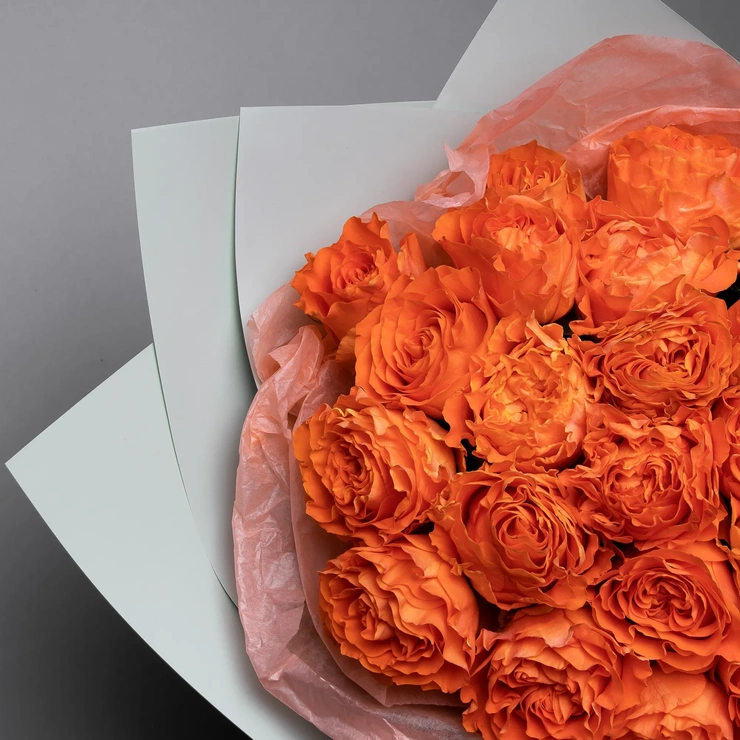 Розы мариангела оранжевые фото 2