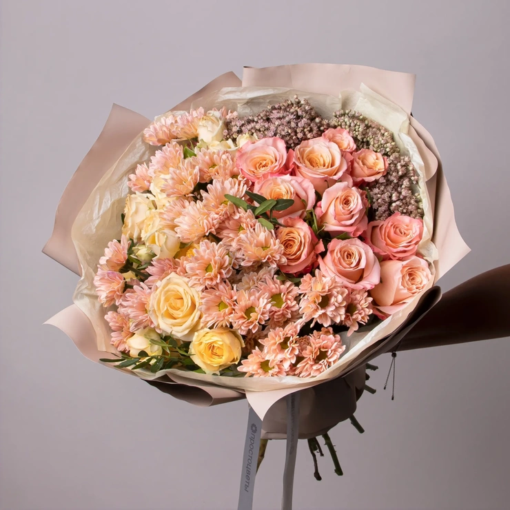 Букет Серенада оранжевый фото 1