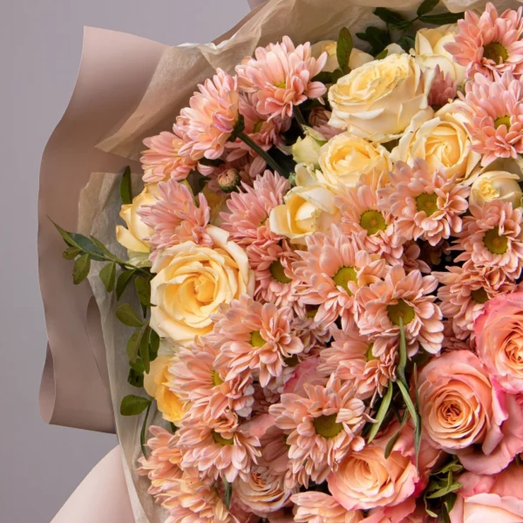 Букет Серенада оранжевый фото 2