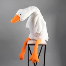 Игрушка гусь большой белый