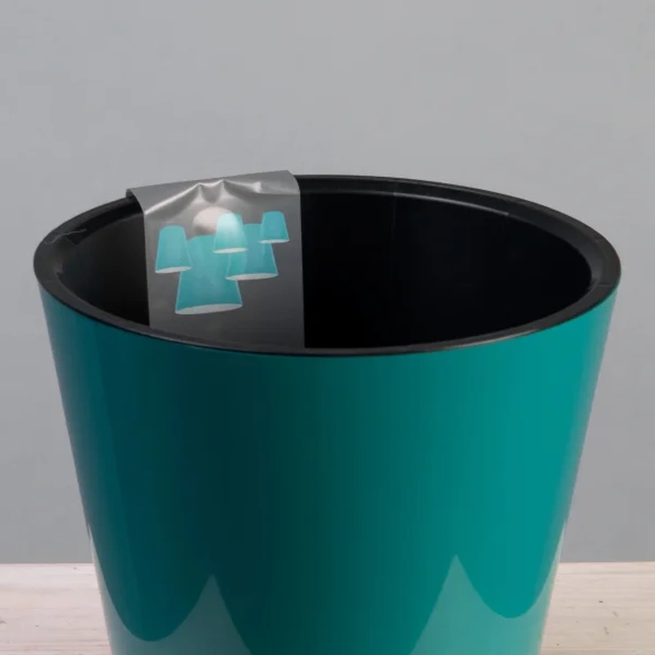 Кашпо ингрин лондон зеленый фото 2