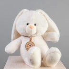 Игрушка Зайка бежевый миниатюра 1