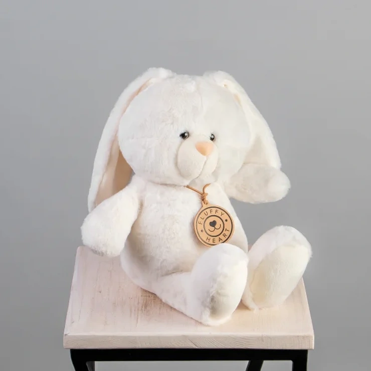 Игрушка Зайка бежевый фото 3