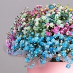 Шляпная коробка - Радужная розовая миниатюра 2